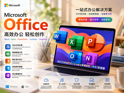 Microsoft Office 2024 Mac版中文破解版下载安装 专业办公软件2021
